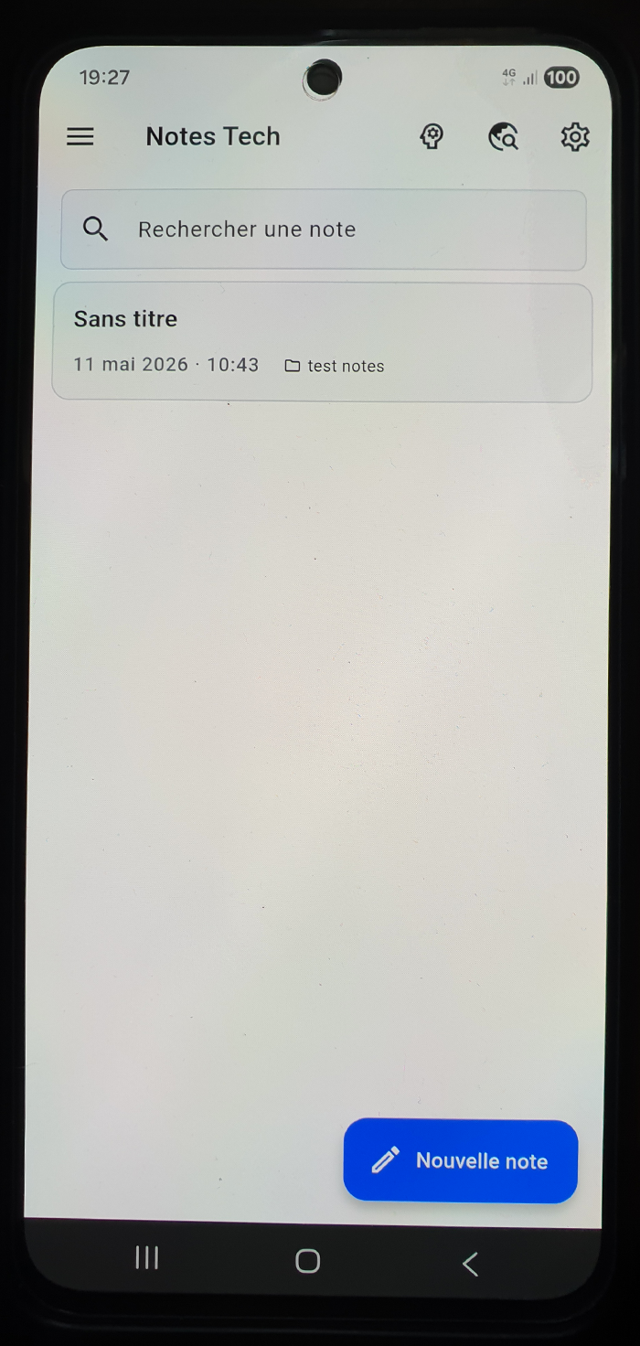 Notes Tech — editor