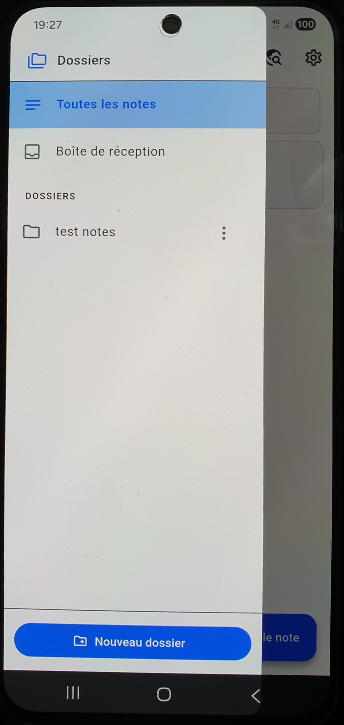 Notes Tech — new note