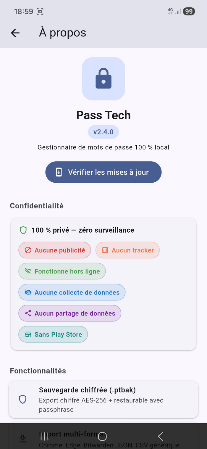 Pass Tech — About page