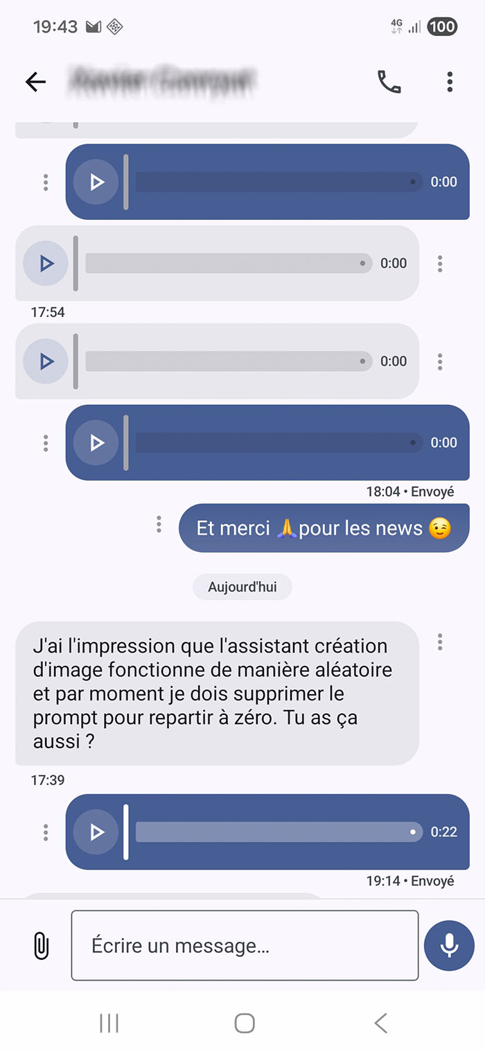 SMS Tech app MMS voice recording